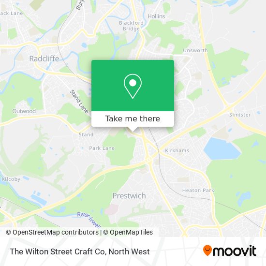 The Wilton Street Craft Co map