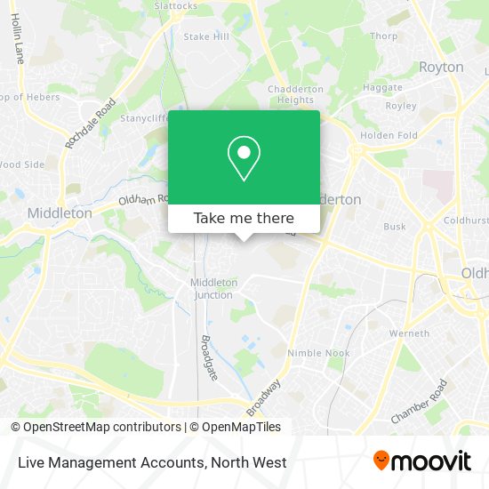 Live Management Accounts map