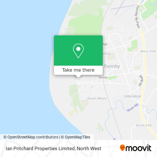 Ian Pritchard Properties Limited map