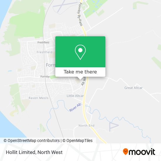 Hollit Limited map
