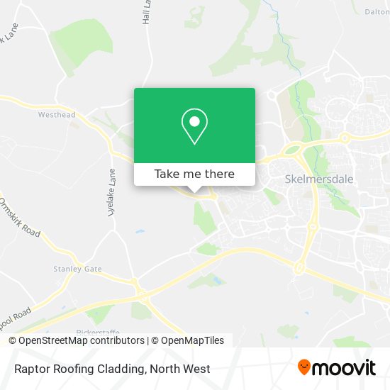 Raptor Roofing Cladding map