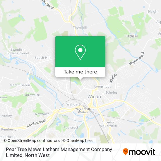 Pear Tree Mews Latham Management Company Limited map