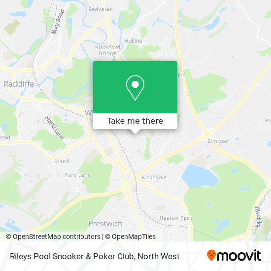 Rileys Pool Snooker & Poker Club map