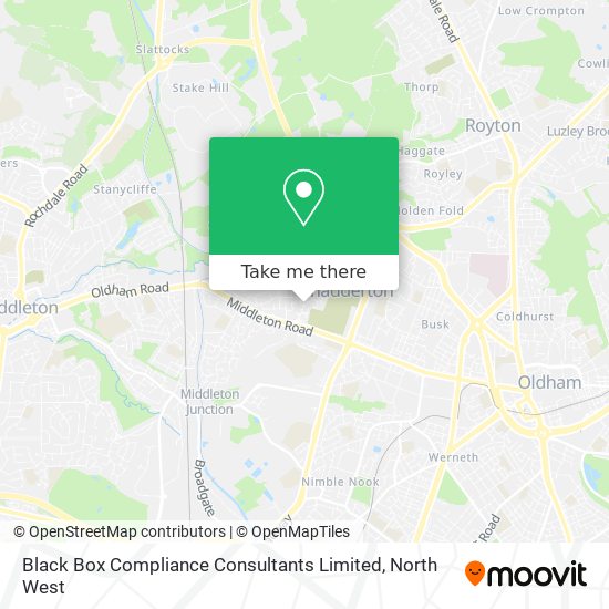 Black Box Compliance Consultants Limited map