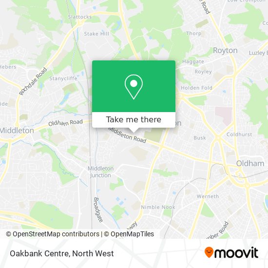 Oakbank Centre map