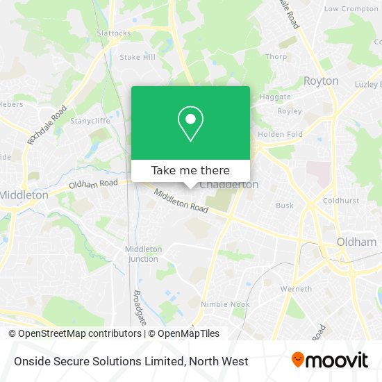 Onside Secure Solutions Limited map