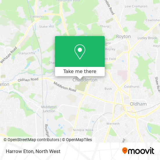 Harrow Eton map