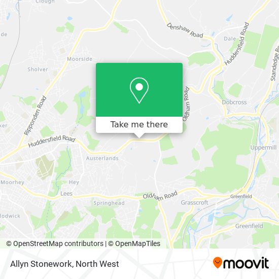 Allyn Stonework map