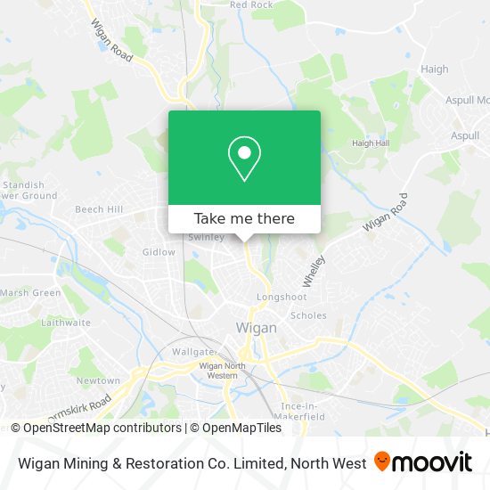Wigan Mining & Restoration Co. Limited map