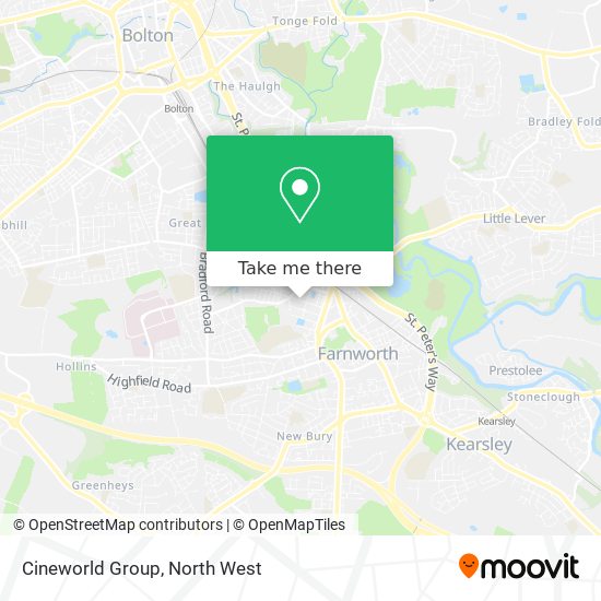 Cineworld Group map