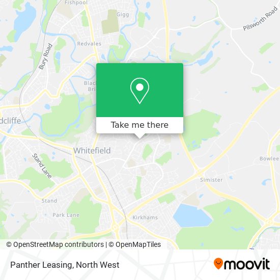 Panther Leasing map