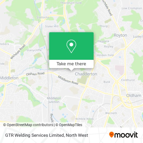 GTR Welding Services Limited map