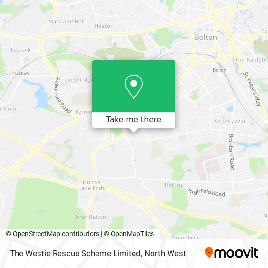 The Westie Rescue Scheme Limited map