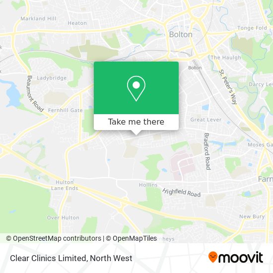 Clear Clinics Limited map