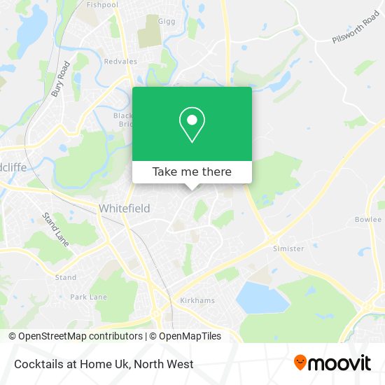 Cocktails at Home Uk map