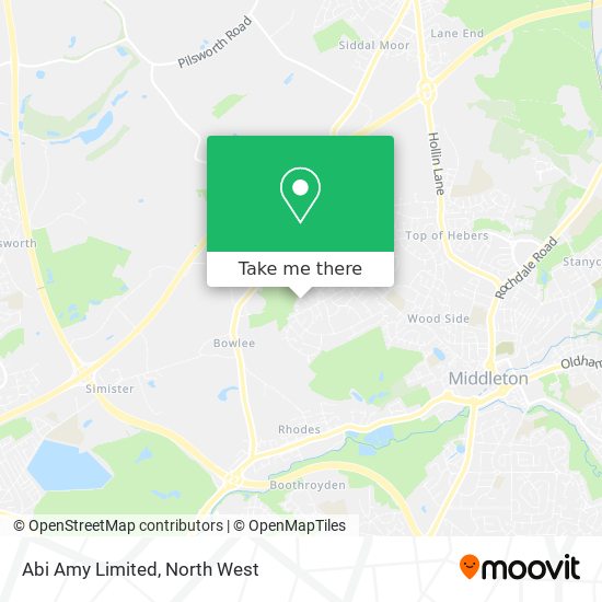 Abi Amy Limited map