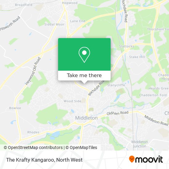 The Krafty Kangaroo map