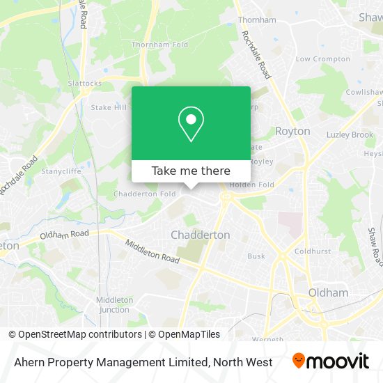 Ahern Property Management Limited map