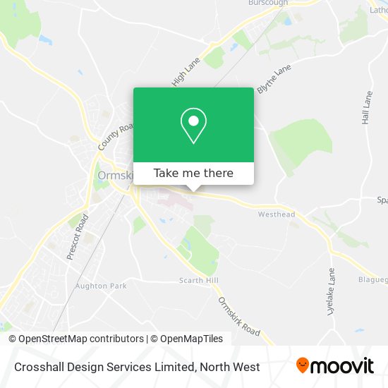 Crosshall Design Services Limited map