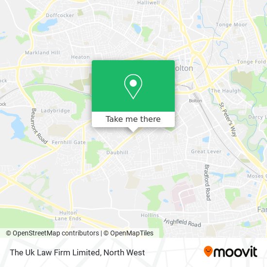 The Uk Law Firm Limited map