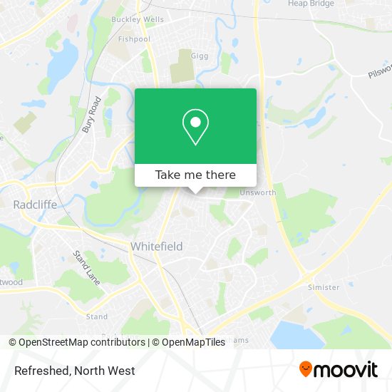 Refreshed map