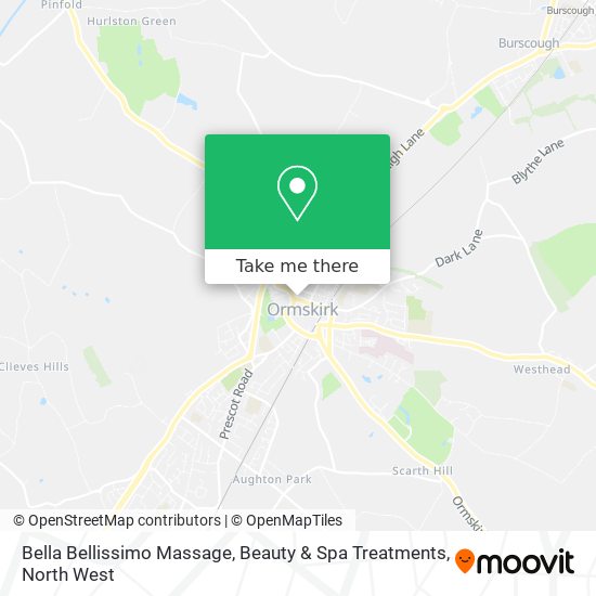 Bella Bellissimo Massage, Beauty & Spa Treatments map