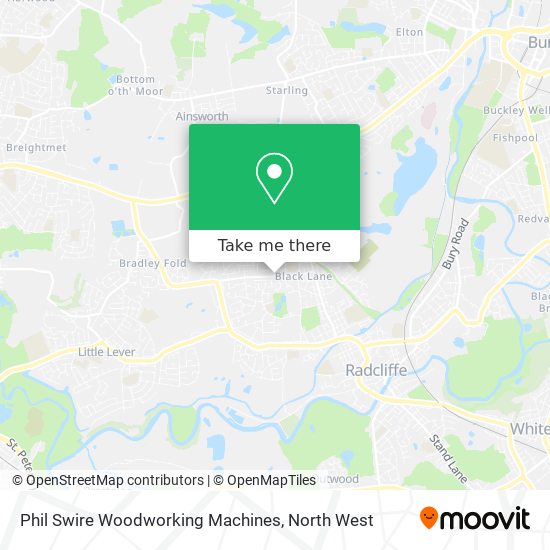 Phil Swire Woodworking Machines map