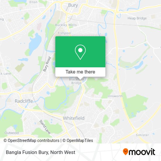 Bangla Fusion Bury map