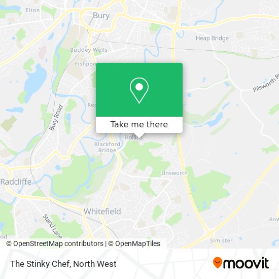 The Stinky Chef map