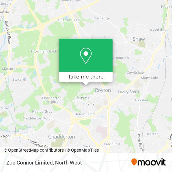 Zoe Connor Limited map