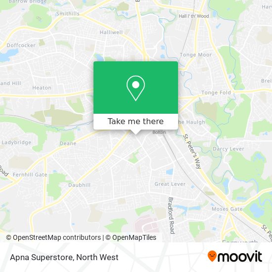 Apna Superstore map