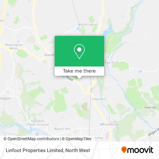 Linfoot Properties Limited map