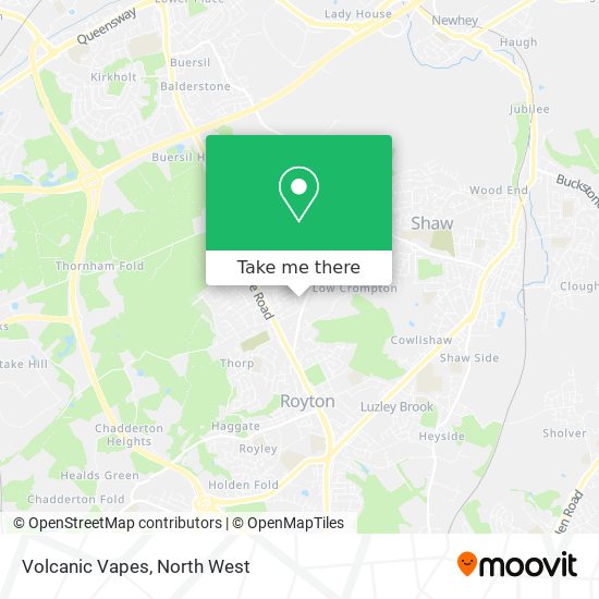 Volcanic Vapes map