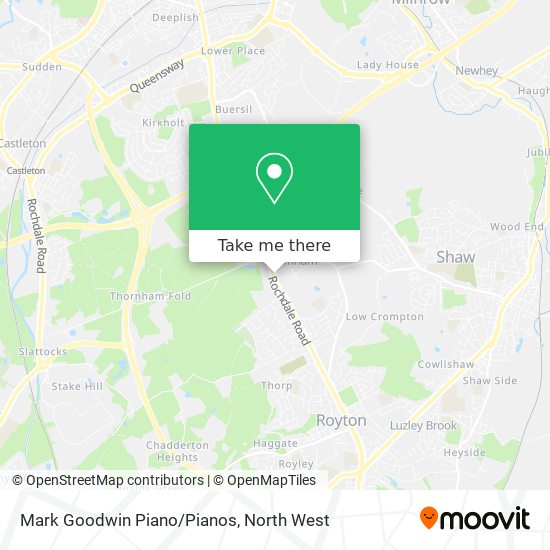 Mark Goodwin Piano/Pianos map