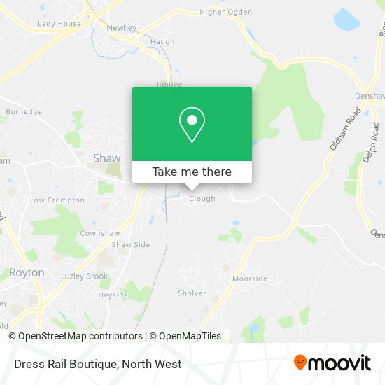 Dress Rail Boutique map