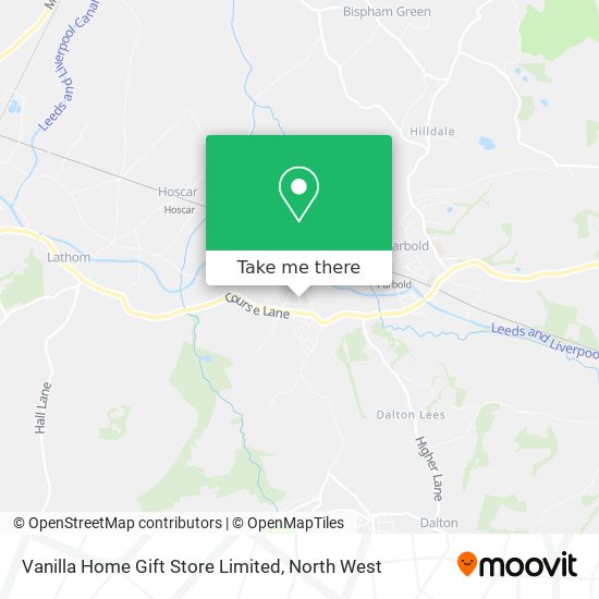 Vanilla Home Gift Store Limited map