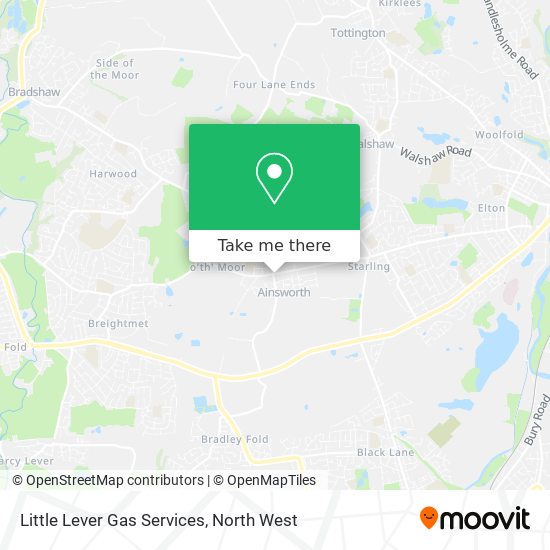 Little Lever Gas Services map