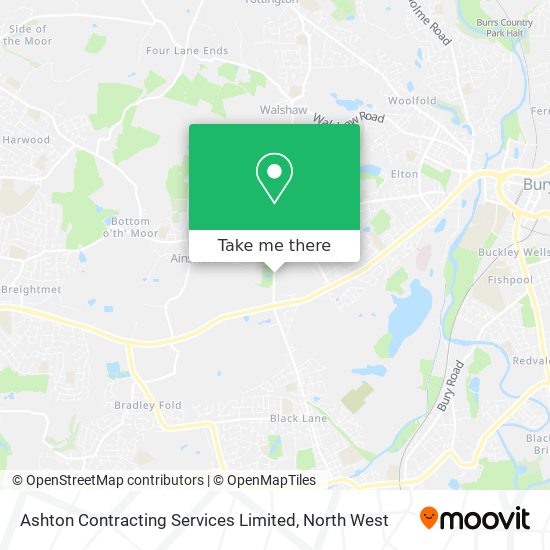 Ashton Contracting Services Limited map