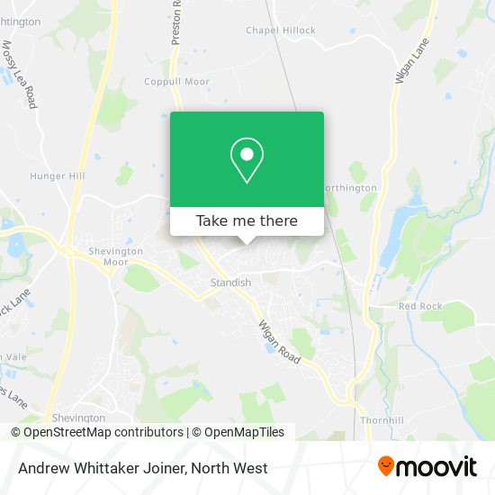 Andrew Whittaker Joiner map