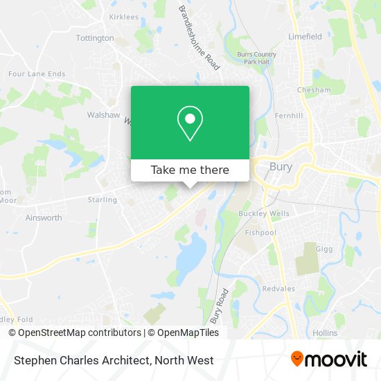 Stephen Charles Architect map