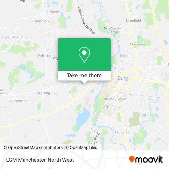 LGM Manchester map
