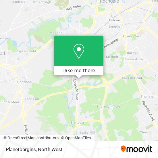 Planetbargins map