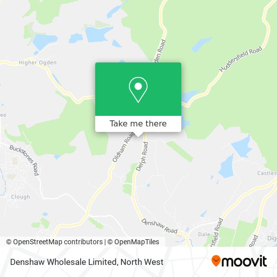 Denshaw Wholesale Limited map