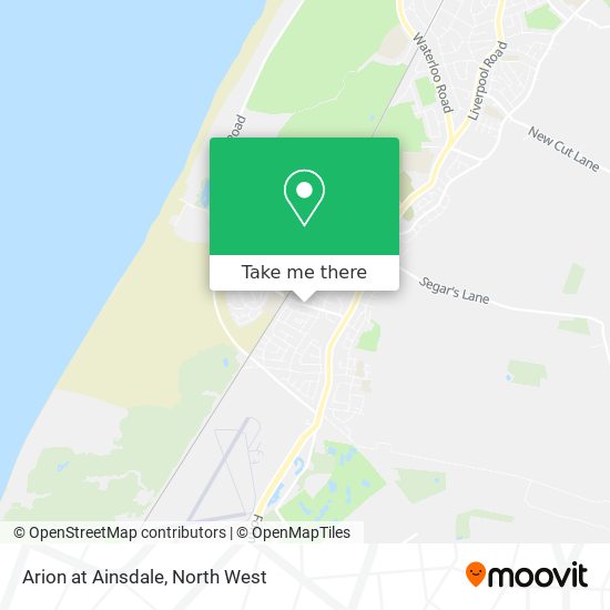 Arion at Ainsdale map