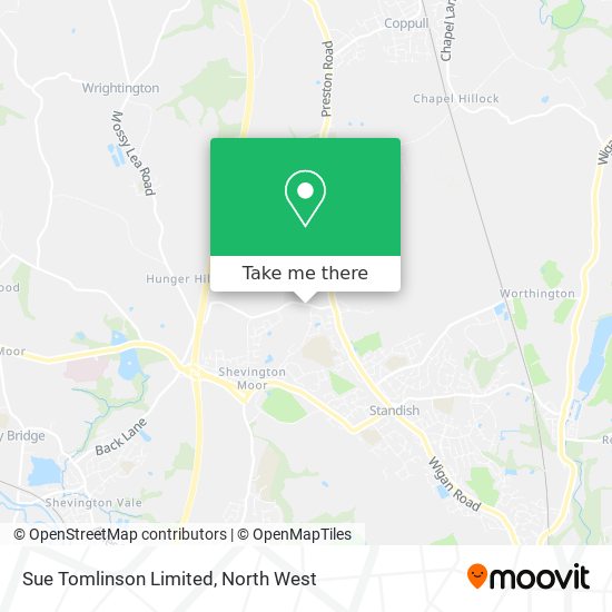 Sue Tomlinson Limited map