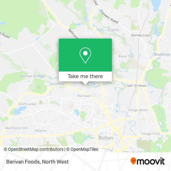 Berivan Foods map