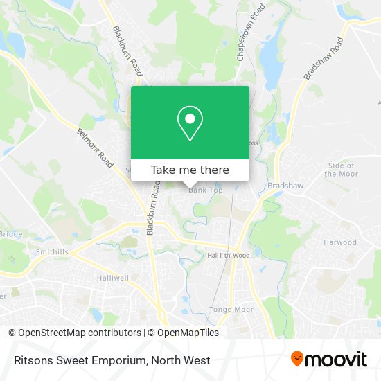 Ritsons Sweet Emporium map