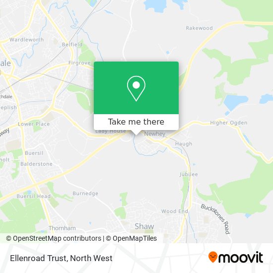 Ellenroad Trust map