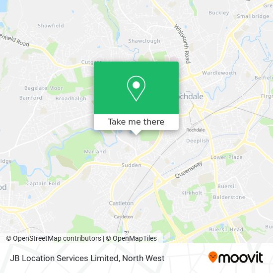 JB Location Services Limited map