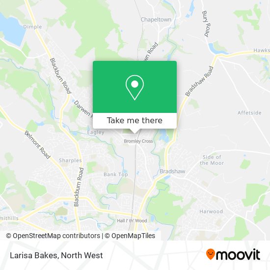 Larisa Bakes map